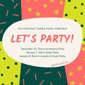 I’m Hosting THREE Posh Parties! 😍❤️💃🎉 Join Me!